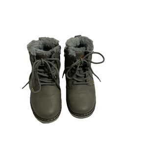 Mishansha Kids Winter Boots Size 28/ 11 Water Resistant Lined Inside Boys Girls